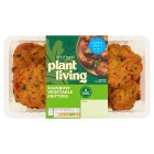 Waitrose PlantLiving Rainbow Vegetable Fritters