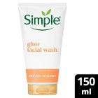 Simple Protect and Glow Cleanser150ml