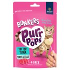 Bonkers Purrpops Cat Treats Freeze Dried Tip-Top Tuna