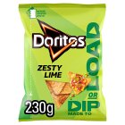 Doritos Dip or Load Zesty Lime Tortilla Chips Sharing Crisps
