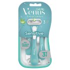 Gillette Venus Sensitive Razors 3pk
