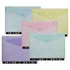 Snopake ReBorn Polyfile Ringbinder Wallet A4 Assorted