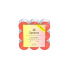 Spaas Citronella Scented Tealights, Vivid Red
