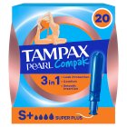 Tampax Compak Pearl Super Plus Tampons