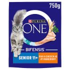 Purina One Senior 11+ Chicken Dry Cat Food