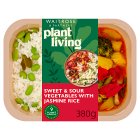 Plant Living Sweet & Sour Vegetables with Jasmine Rice