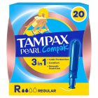 Tampax Compak Pearl Regular Tampons